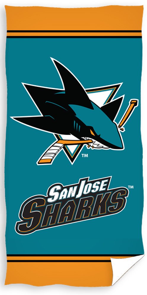 Levně Osuška NHL San Jose Sharks 2. jakost