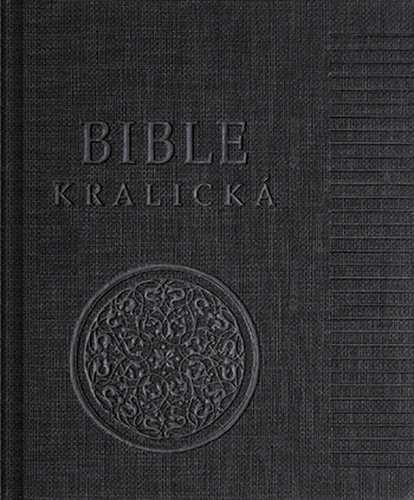 Levně Poznámková Bible kralická černá