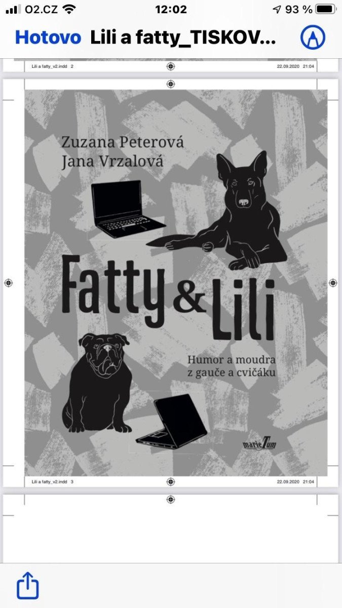 Levně Fatty a Lili - Humor a moudra z gauče a cvičáku - Zuzana Peterová