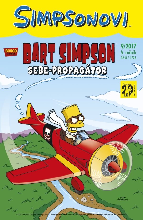 Levně Simpsonovi - Bart Simpson 9/2017 - Sebe-propagátor - autorů kolektiv