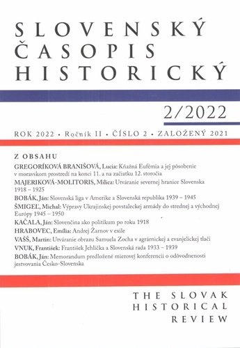 Levně Slovenský časopis historický 2/2022