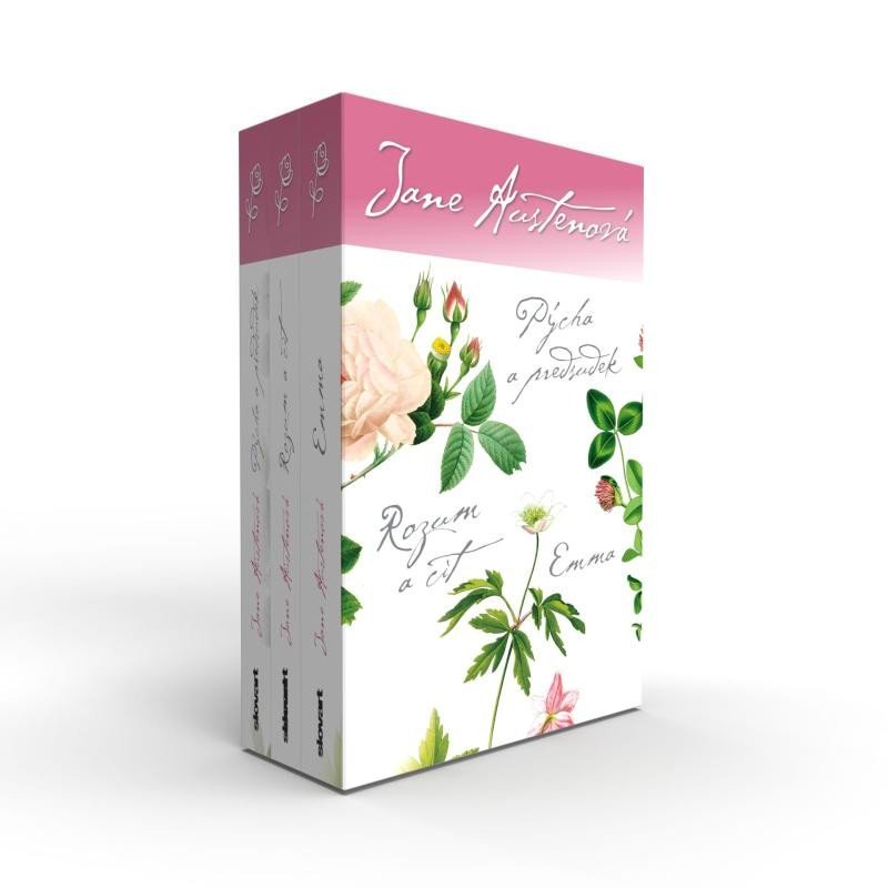 Levně Pýcha a předsudek / Rozum a cit / Emma (BOX 3 knihy) - Jane Austenová