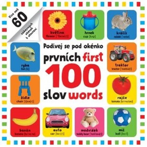 Levně Prvních 100 slov / First 100 words - Podívej se pod obrázek - kolektiv autorů
