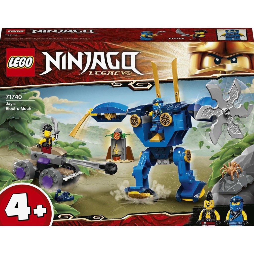 LEGO® NINJAGO® 71740 Jayův elektrorobot - LEGO® NINJAGO®
