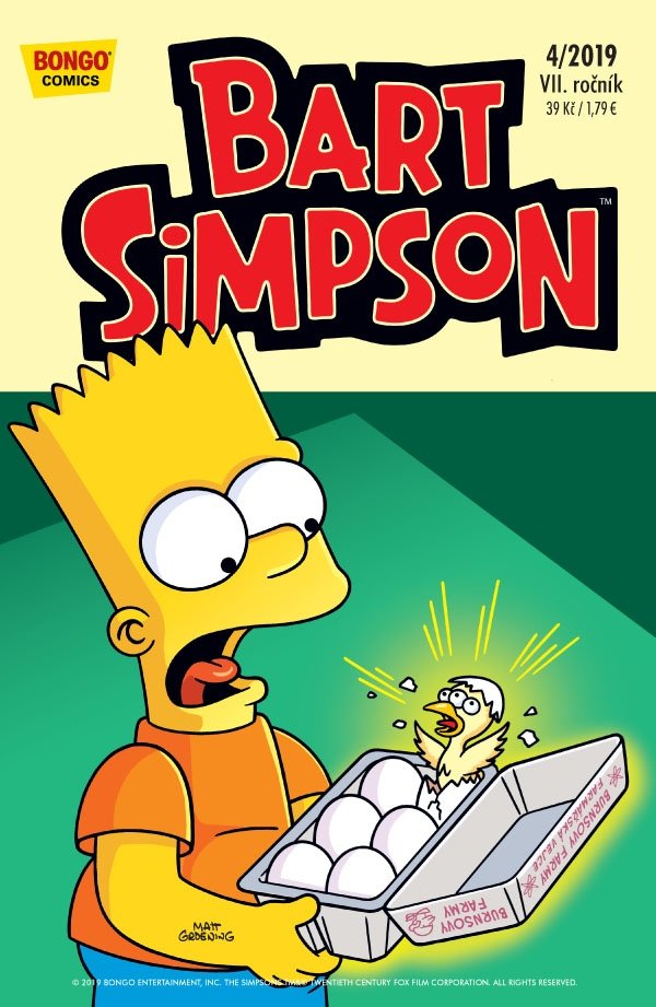 Levně Simpsonovi - Bart Simpson 4/2019 - autorů kolektiv