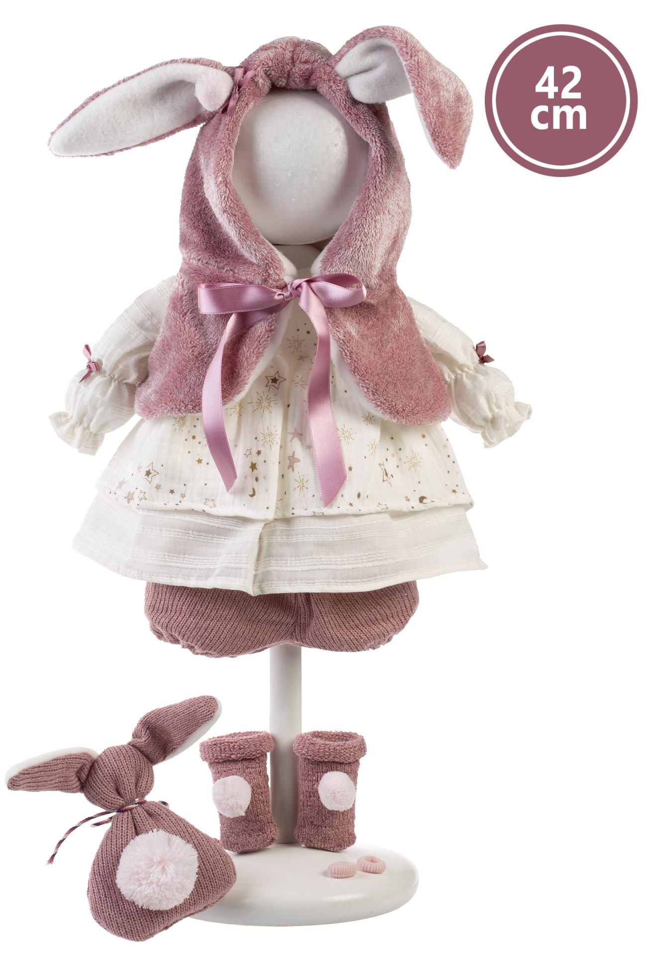 Levně Llorens P42-646 obleček pro panenku velikosti 42 cm