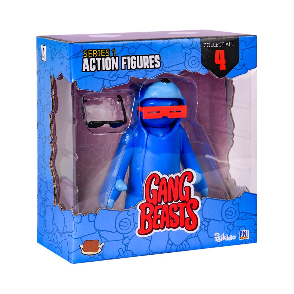 Levně Figurka akční 11 cm Gang Beasts 1 pack série 1 - Alltoys