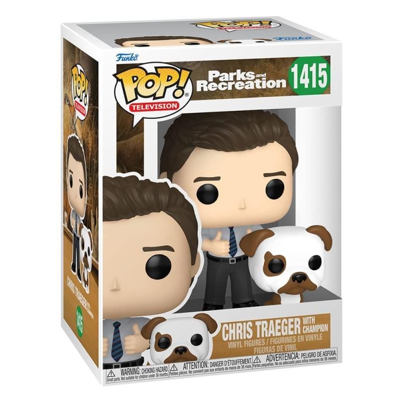 Levně Funko POP&amp;Buddy: Parks &amp; Recreation - Chris &amp; Champion