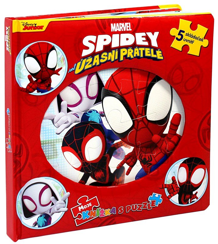 Levně Spidey a jeho úžasní přátelé: Moje knížka s puzzle - Kolektiv