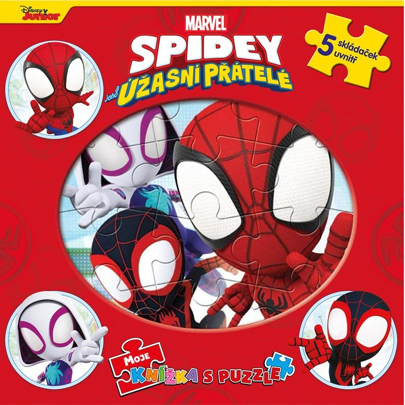 Levně Spidey a jeho úžasní přátelé: Moje knížka s puzzle - kolektiv.