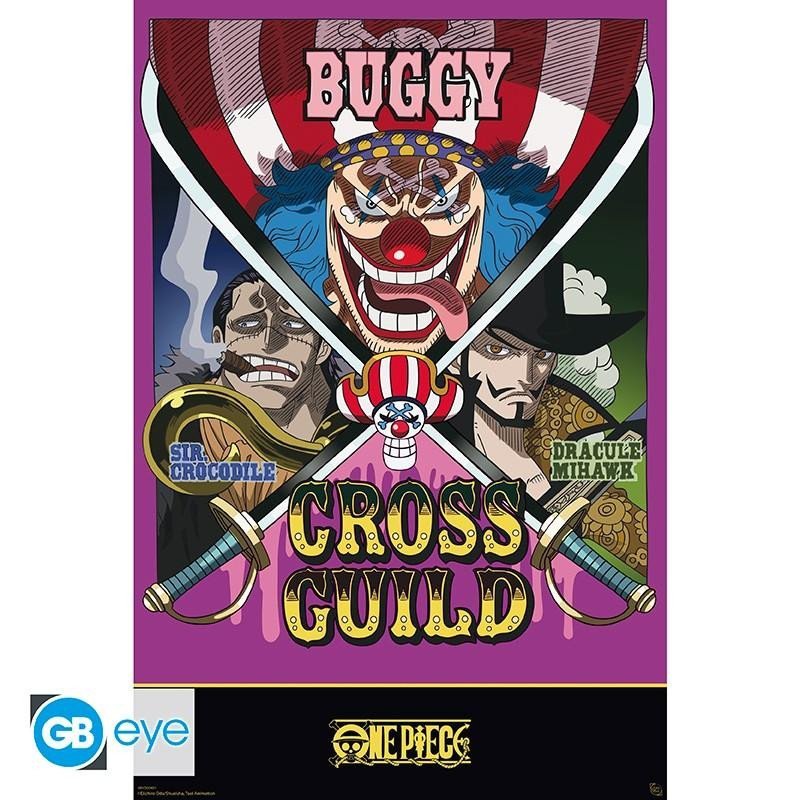 Levně One Piece Plakát Maxi - Cross Guild 91,5 x 61 cm