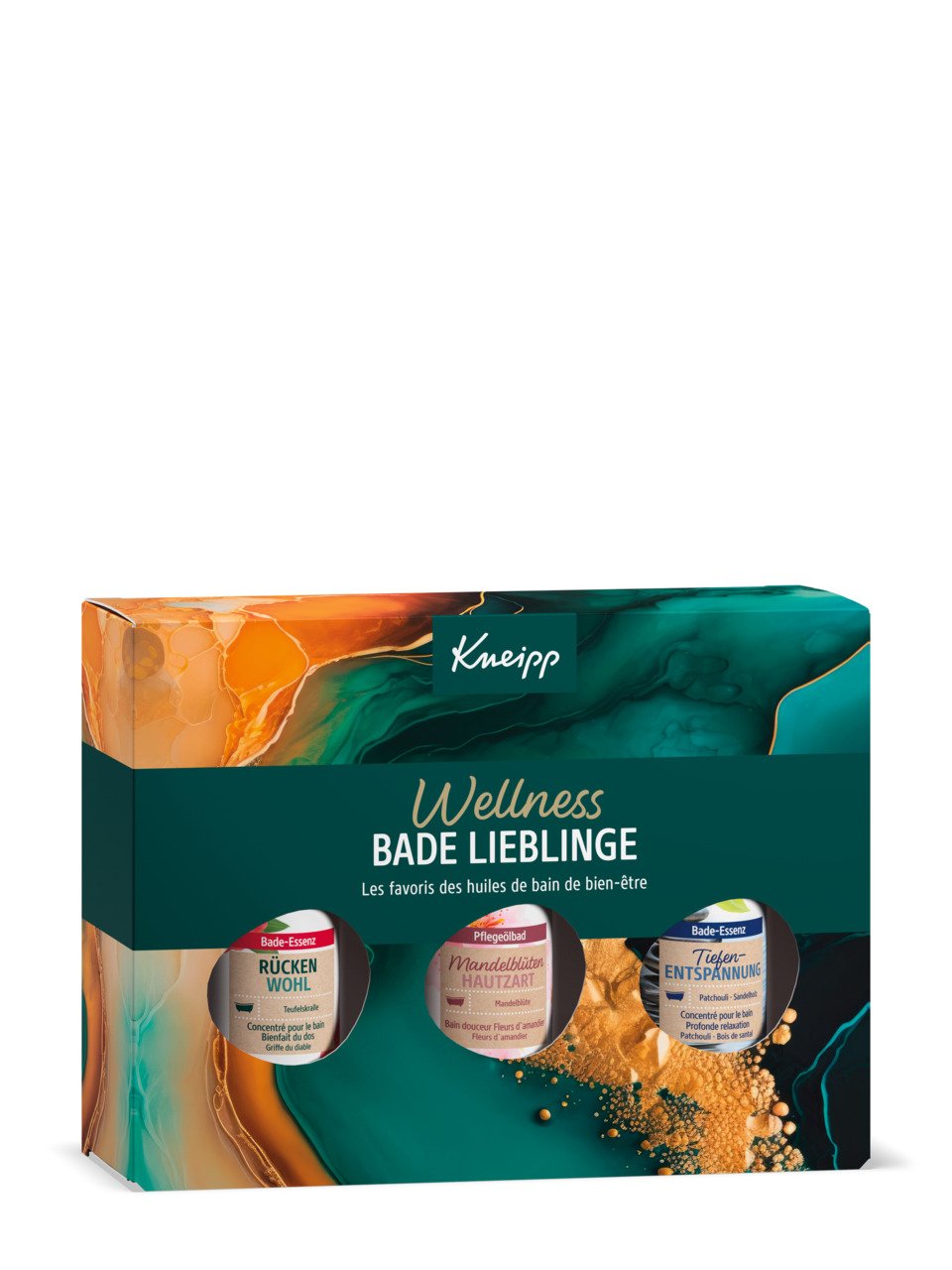 Levně Kneipp sada Oleje do koupele (3 × 20 ml)