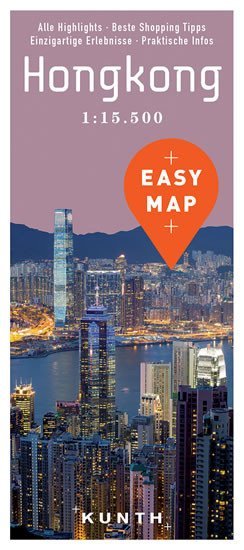 Levně Hongkong Easy Map