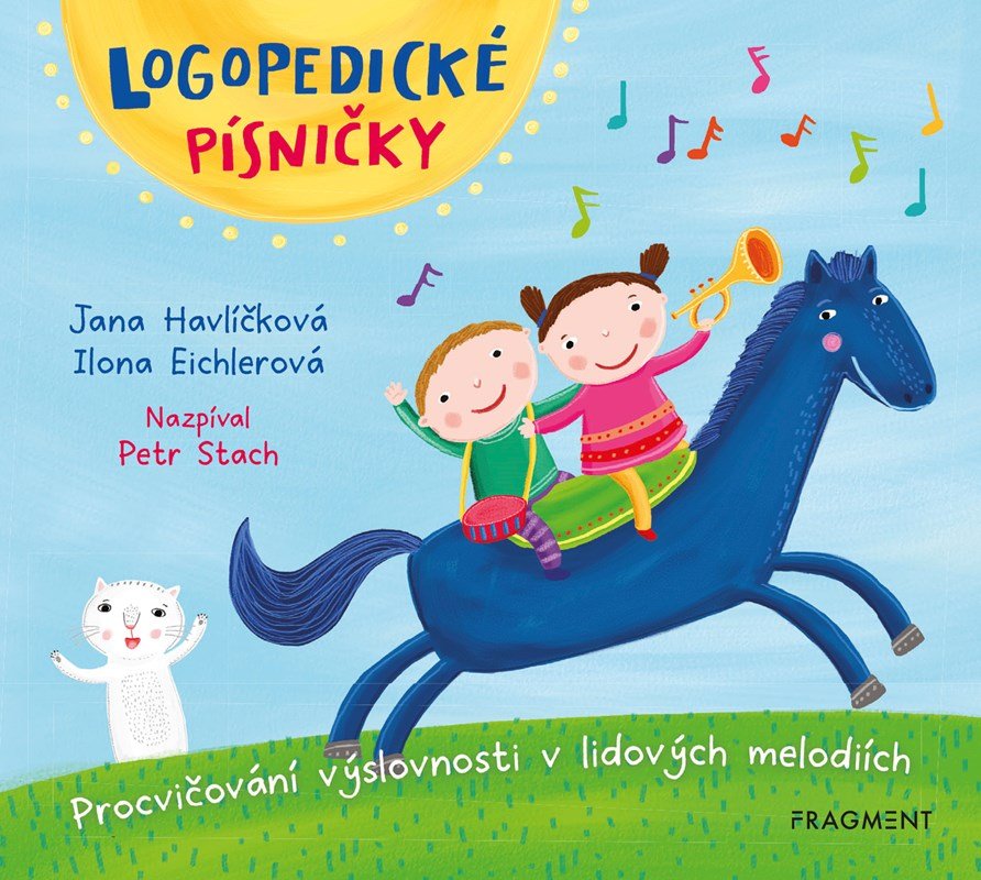 Levně Logopedické písničky - Procvičování výslovnosti v lidových melodiích - CD, 1. vydání - Ilona Eichlerová