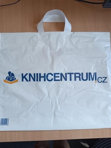 Levně Taška s uchem KNIHCENTRUM.cz (350 ks)