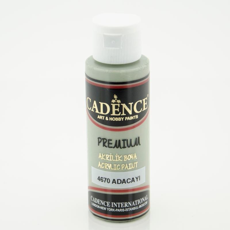 Levně Akrylová barva Cadence Premium - zelená šalvěj / 70 ml