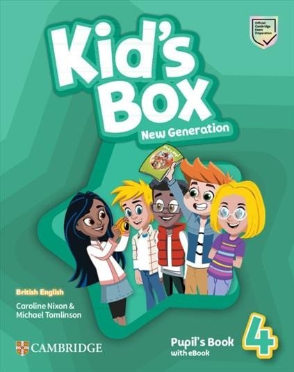 Kid´s Box New Generation 4 Pupil´s Book with eBook British English - Caroline Nixon