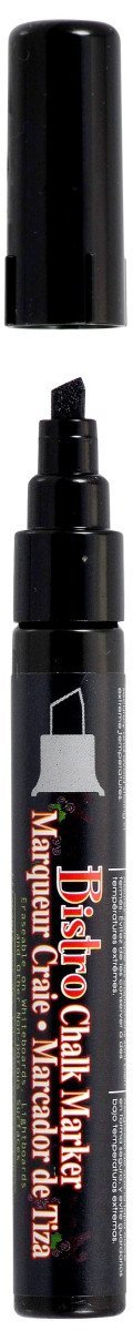 Levně Marvy 483-1 Křídový popisovač černý 2-6 mm