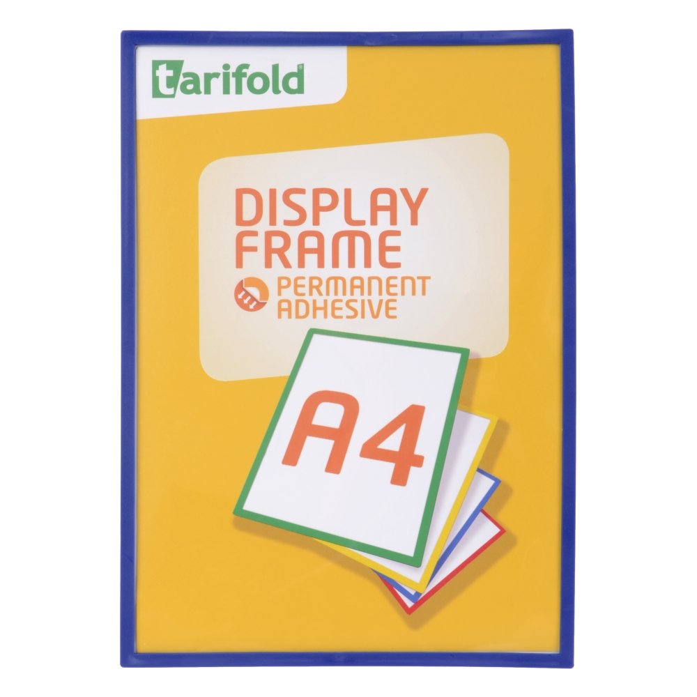 Levně djois Display Frame - samolepicí rámeček, A4, modrý, 1 ks