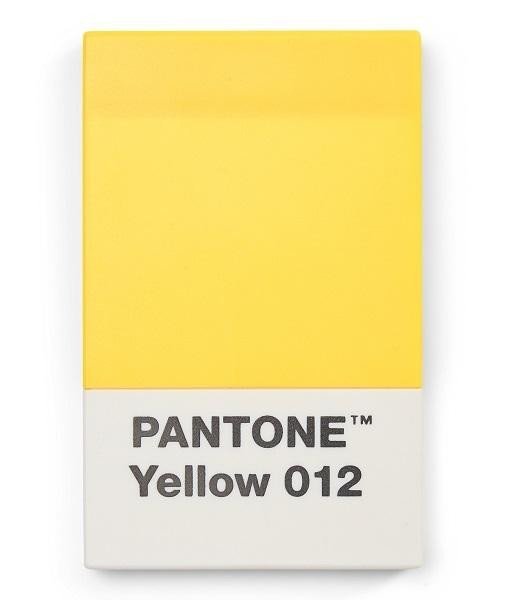 Levně Pantone Pouzdro na vizitky dárkové balení - Yellow 012