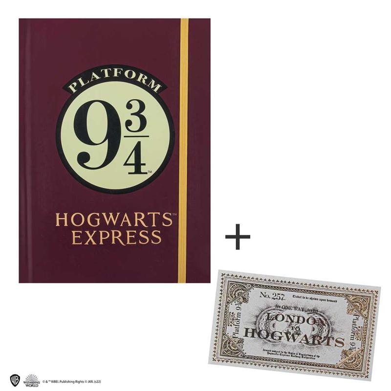 Levně Harry Potter Zápisník A5 + záložka - Bradavický expres