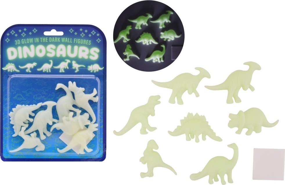Product detail of Svítící dinosauři na zeď 3D - Johntoy