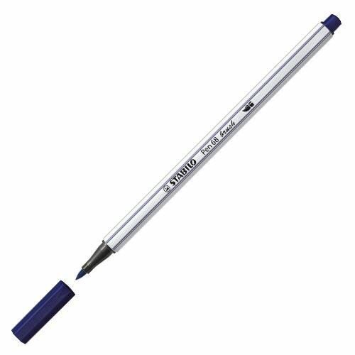 Levně Fixa STABILO Pen 68 brush modř pruská