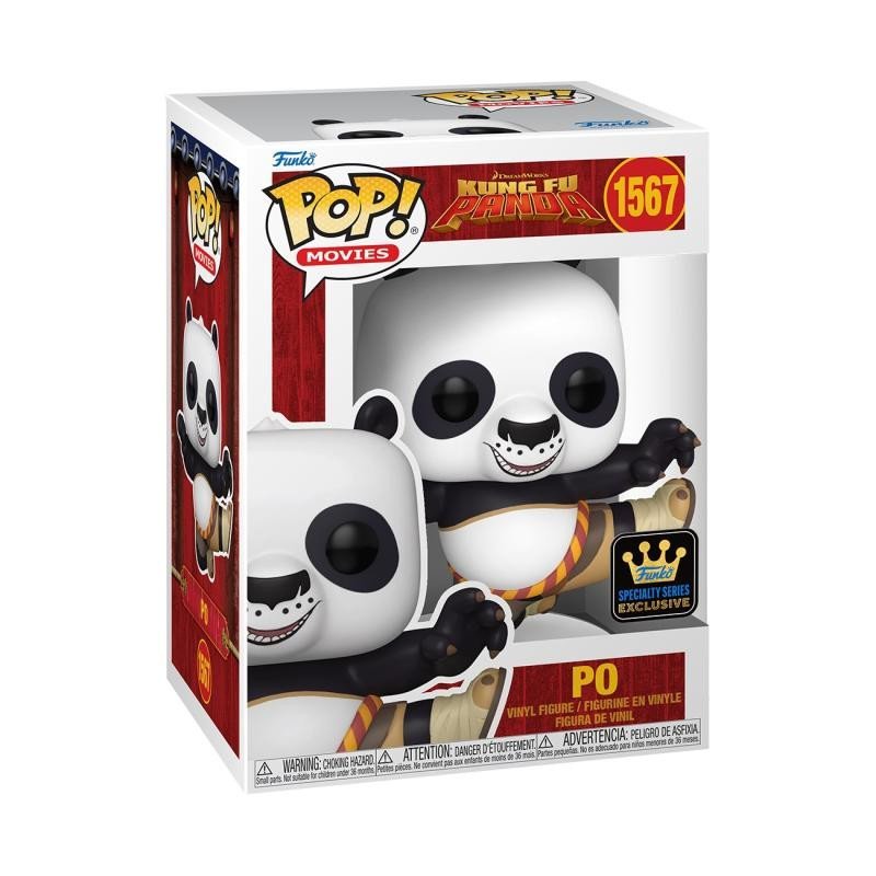 Levně Funko POP Movies: Kung Fu Panda - Po with Chase (DreamWorks 30th Anniversary)