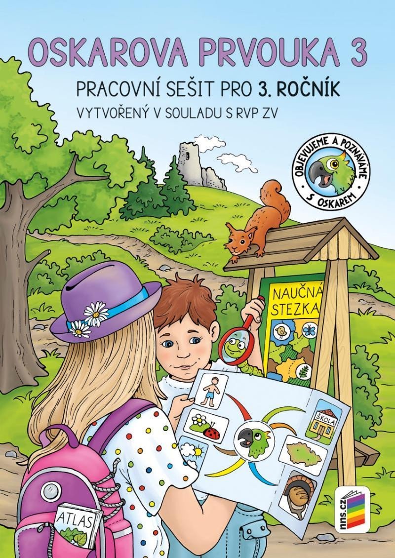 Product detail of Oskarova prvouka 3 - barevný pracovní sešit, 3.  vydání