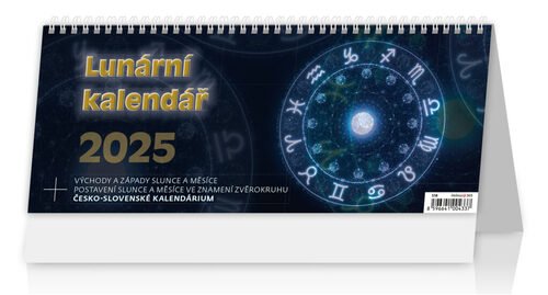Lunární kalendář 2025 - stolní kalendář