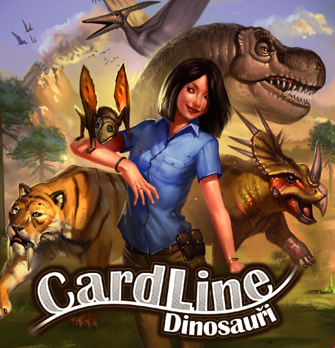 Levně Cardline: Dinosauři/Párty hra