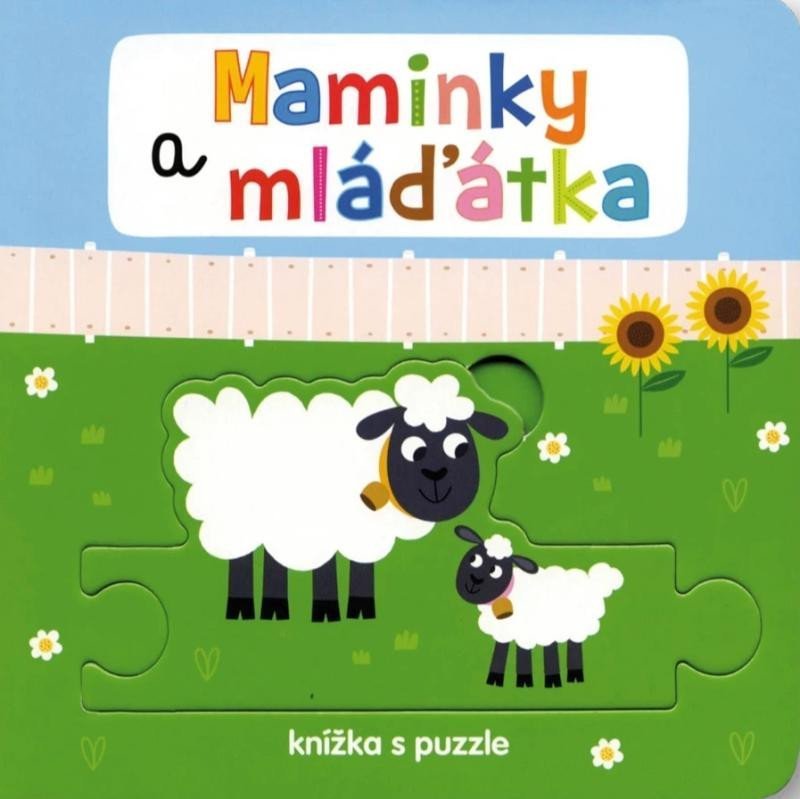 Levně Maminky a mláďátka - Knížka s puzzle - Beatrice Tinarelli