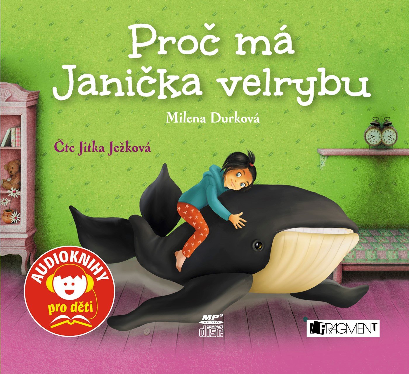 Levně Proč má Janička velrybu (audiokniha pro děti) - Milena Durková