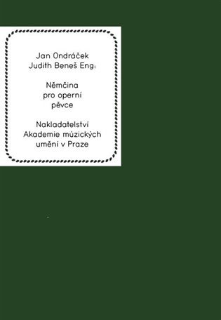 Levně Němčina pro operní pěvce - Jan Ondráček