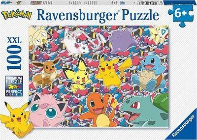 Levně Ravensburger Puzzle Pokémoni 100 dílků