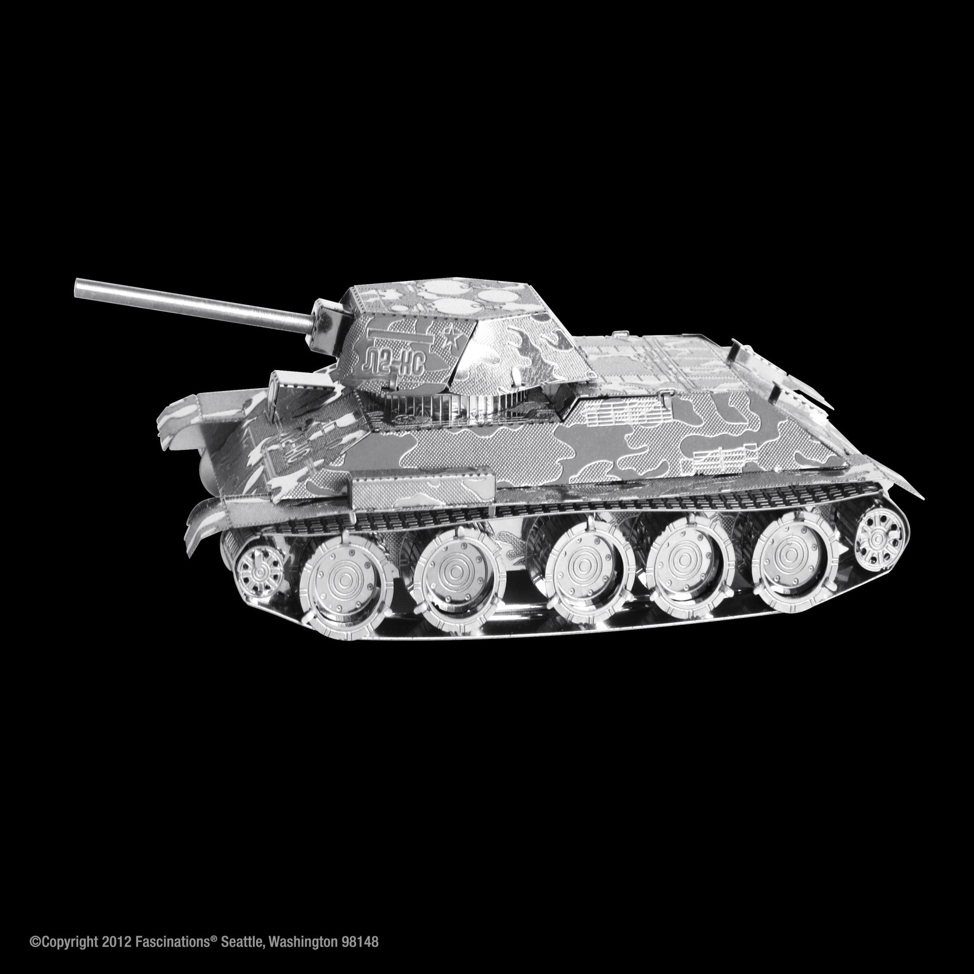 Piatnik Metal Earth T-34 Tank