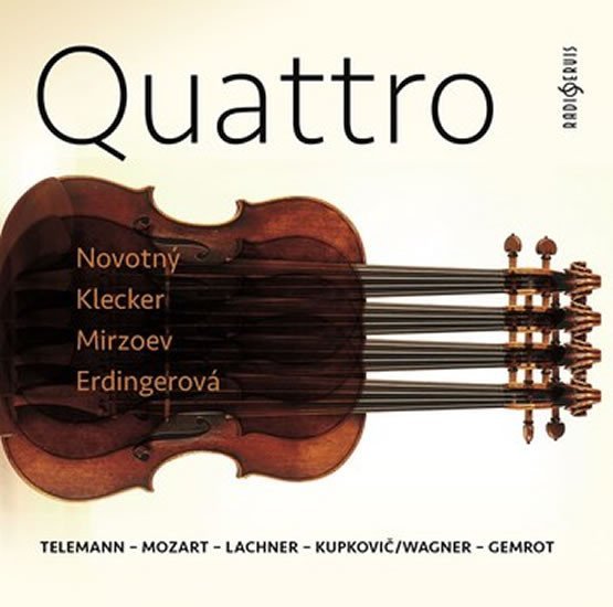 Levně Quattro: Telemann-Mozart-Lachner-Kupkovič/Wagner-Gemrot - CDmp3