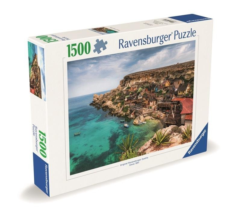 Levně Puzzle Vesnička Popeye 1500 dílků