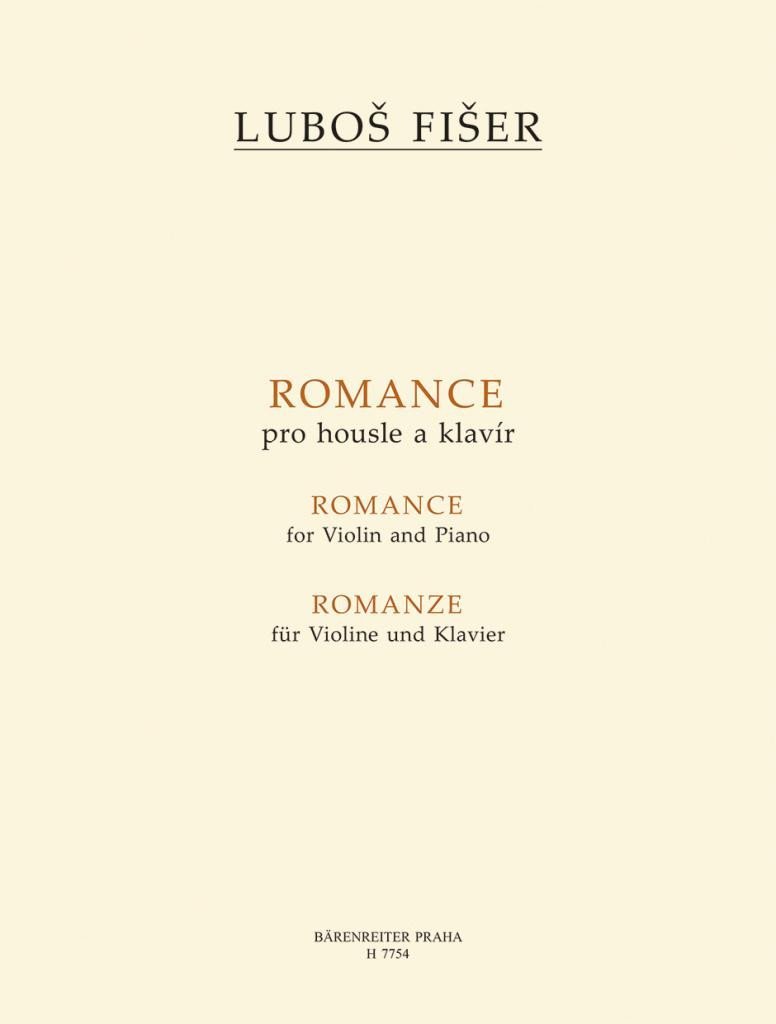 Romance pro housle a klavír - Luboš Fišer