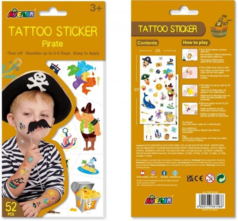Levně Avenir Tetování - Pirát
