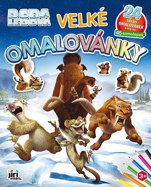 Levně Doba ledová - Velké omalovánky