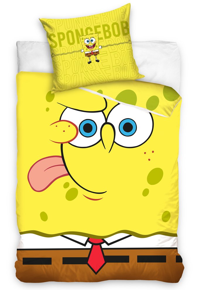 Levně Dětské povlečení Sponge Bob Emoji