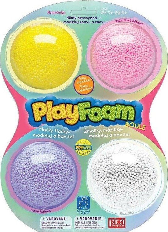 Levně PlayFoam Boule 4pack-G (CZ/SK) - Pixy