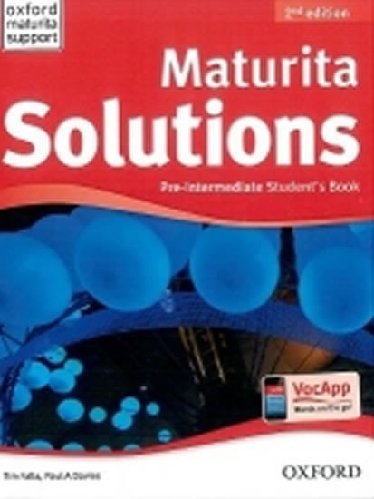Maturita Solutions Pre-Intermediate Student´s Book 2nd (CZEch Edition) - Paul A. Davies