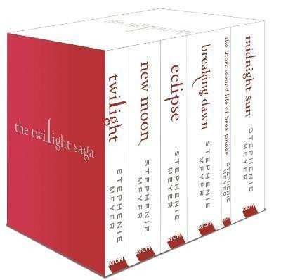 Levně Twilight Saga 6 Book Set (White Cover) - Stephenie Meyer