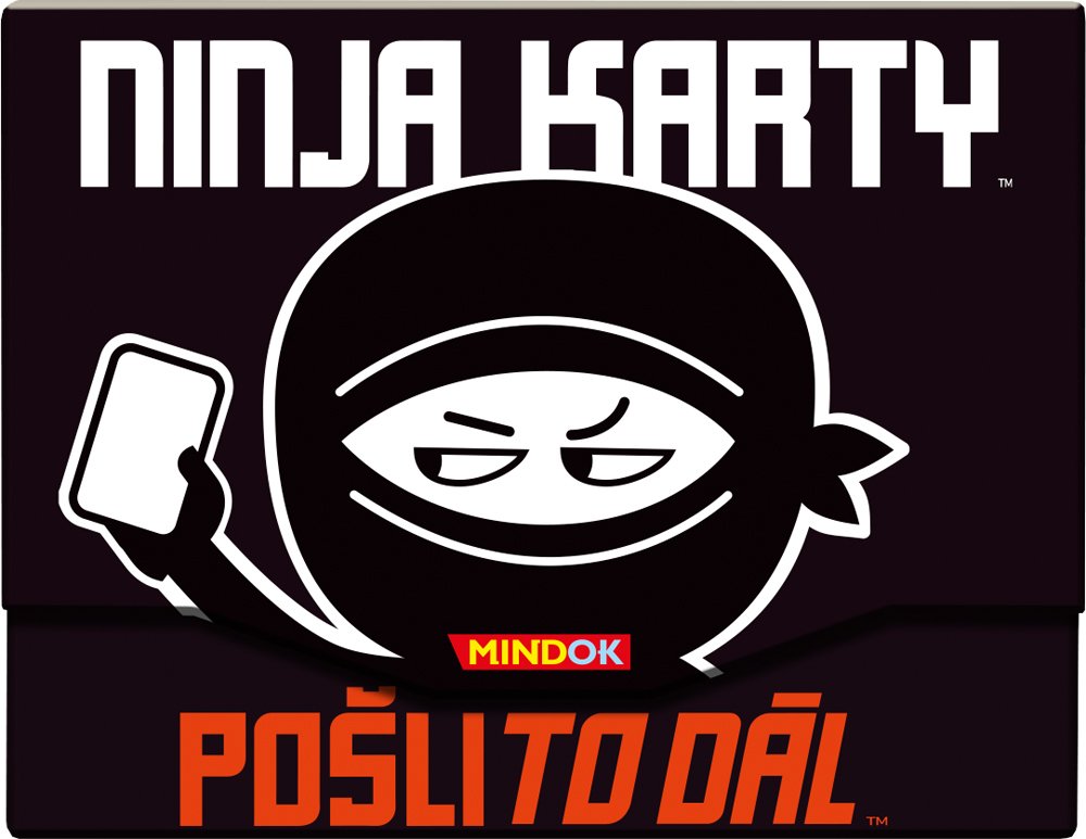 Levně Ninja karty: Pošli to dál - Cody Borst