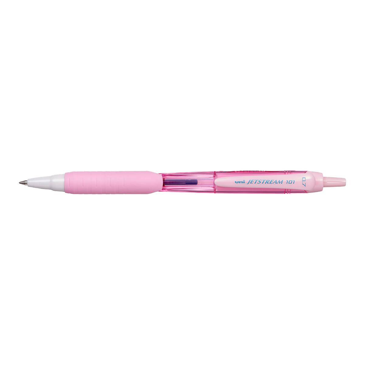 Levně UNI JETSTREAM kuličkové pero SXN-101FL, 0,7 mm, růžové - 12ks