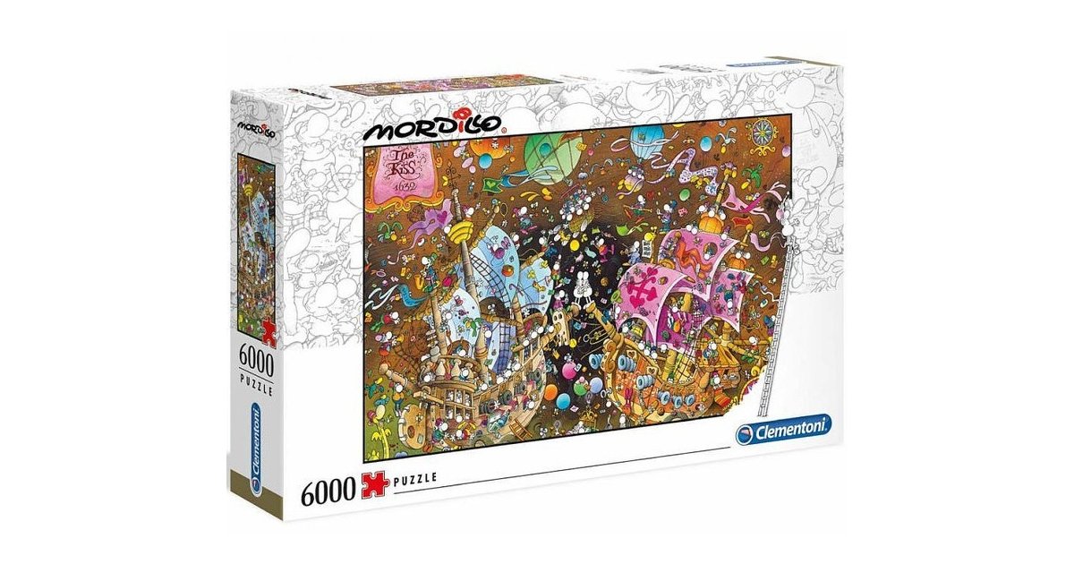 Product detail of Puzzle Mordillo: Polibek 6000 dílků