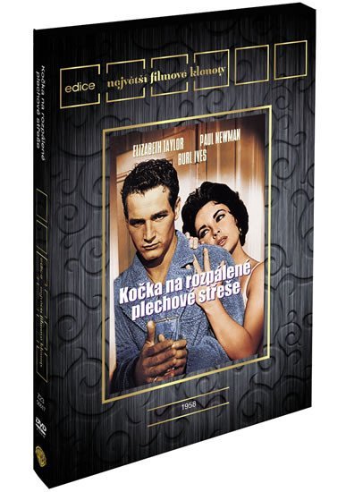 Levně Kočka na rozpálené plechové střeše DVD (dab.) - Edice Filmové klenoty