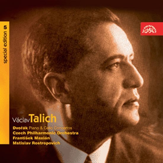 Levně Talich Special Edition 5/ Dvořák: Koncert pro klavír a orch. g moll, Koncert pro violoncello a orch. h moll - CD - Antonín Dvořák